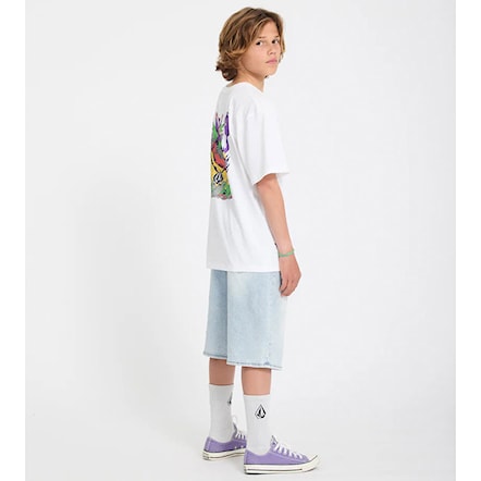 Koszulka Volcom Kids FA Ben Sanair Tee 1 white 2026 - 4