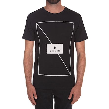 T-shirt Volcom Line Through black 2016 - 1