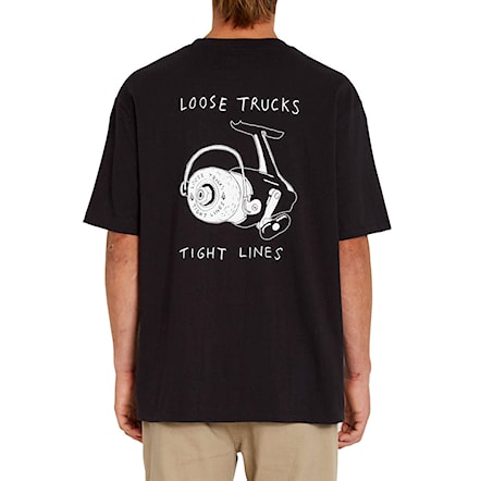 T-shirt Volcom Loose Trucks LSE SS black 2021 - 1