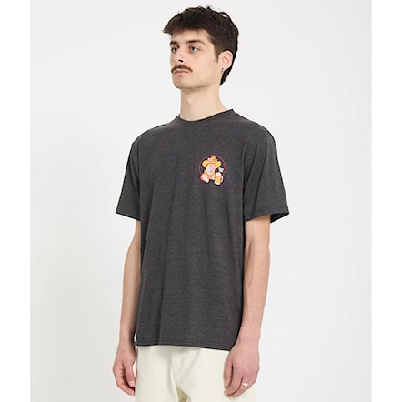 Koszulka Volcom Meowdy HTH SST heather black 2026 - 3