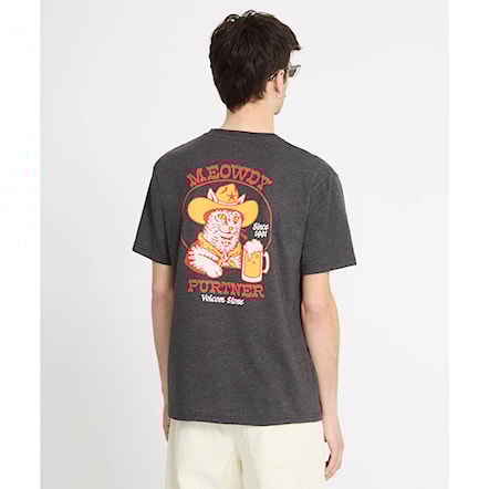 Koszulka Volcom Meowdy HTH SST heather black 2026 - 7