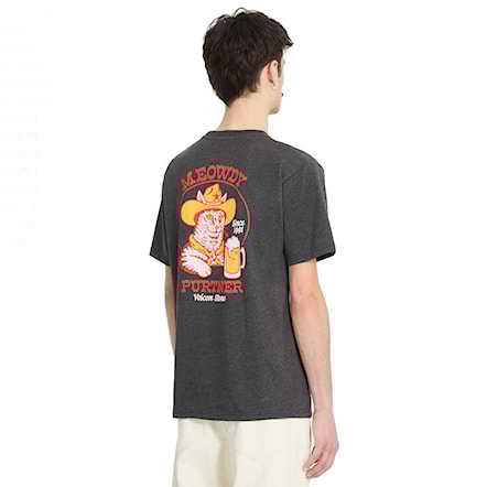 Koszulka Volcom Meowdy HTH SST heather black 2026 - 1