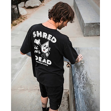 Koszulka Volcom Miste Stone BSC SST black 2026 - 2