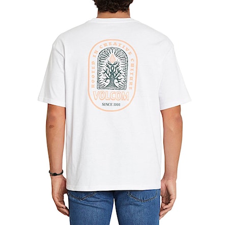 T-shirt Volcom Rootsy white 2021 - 1