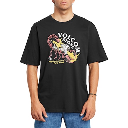 Koszulka Volcom Scorps black 2020 - 1
