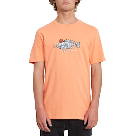 T-shirt Volcom Trout There salmon 2020 - 1