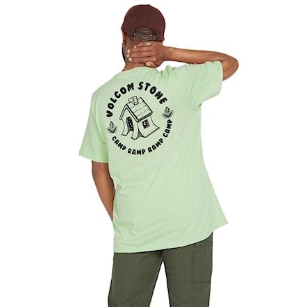 T-shirt Volcom Entertainment Fat Tony SST celadon 2024 - 1