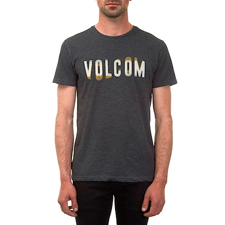 T-shirt Volcom Warble Hth heather black 2017 - 1