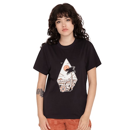 T-shirt Volcom Wms Radical Daze black 2024 - 1