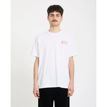 Koszulka Volcom Workwear SST white combo 2026 - 4