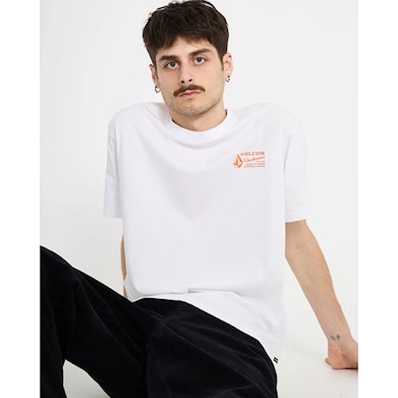 Koszulka Volcom Workwear SST white combo 2026 - 8
