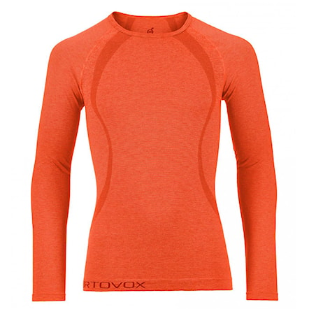 Overal ORTOVOX Competition Cool Long Sleeve crazy orange 2017 - 1
