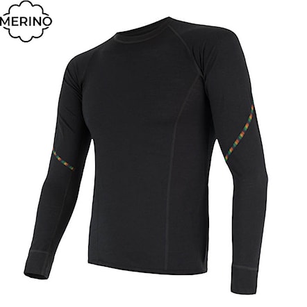 T-shirt Sensor Merino Air černá 2021 - 1