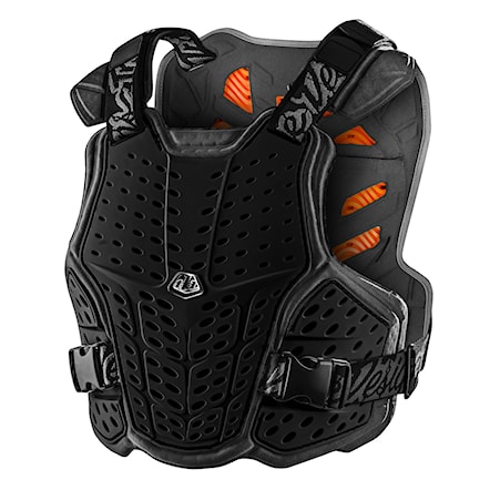 Bike Back Protector Troy Lee Designs Rockfight CE Chest Protector Solid black 2024 - 2