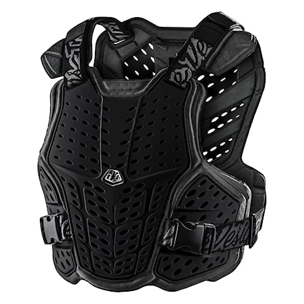 Chránič chrbtice na bicykel Troy Lee Designs Rockfight Chest Protector Solid black 2024 - 2