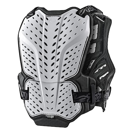 Bike Back Protector Troy Lee Designs Rockfight Chest Protector Solid white 2024 - 1