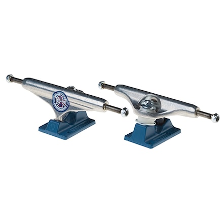 Skateboard Trucks Independent Hollow Grant Taylor silver/blue - 1