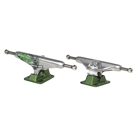 Skateboard Trucks Independent Stage 11 Forged Hollow Chris JSL silver/green - 1