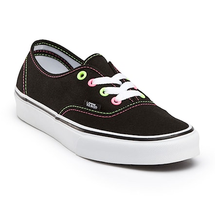 Tenisky Vans Authentic black/pink/yell. - 1