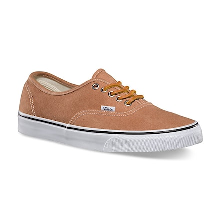 Tenisówki Vans Authentic brushed twill leather brown 2014 - 1