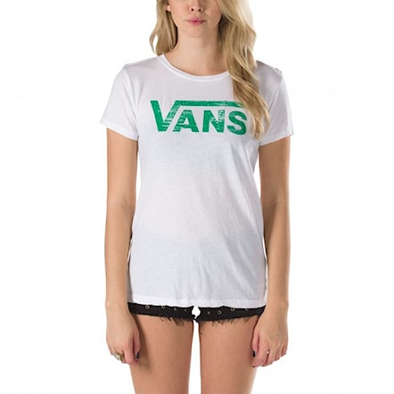 Koszulka Vans Authentic Logo Crew white 2015 - 1