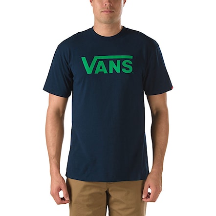 T-shirt Vans Classic navy/kelly green 2015 - 1