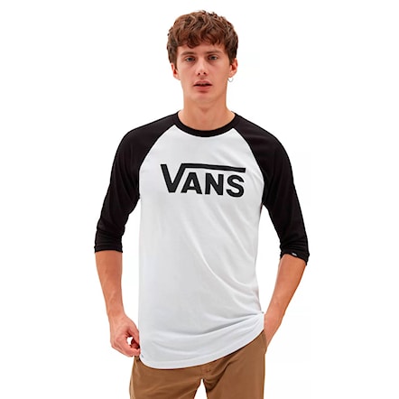 T-shirt Vans Vans Classic Raglan white/black 2021 - 1