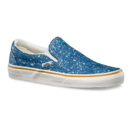 Slip-on tenisky Vans Classic Slip-On denim splatter blue 2015 - 1