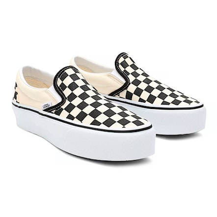 Slip-on tenisky Vans Classic Slip On Platform black&white checkerboard/wht 2021 - 1