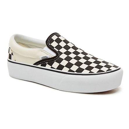 Slip-ons Vans Classic Slip-On Platform black & white checkerboard/white 2019 - 1