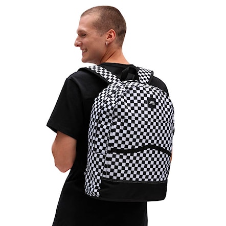 Backpack Vans Construct Skool black/white check 2023 - 5