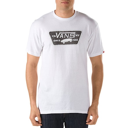 T-shirt Vans Full Patch Photo white 2014 - 1