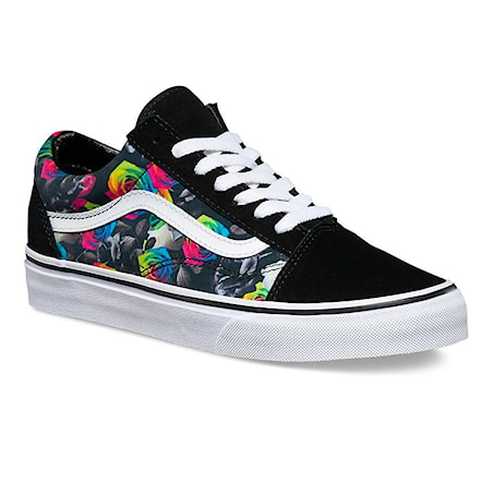 Sneakers Vans Old Skool rainbow floral black/white 2016 - 1
