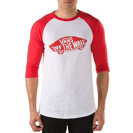 T-shirt Vans Otw Raglan white/red 2014 - 1