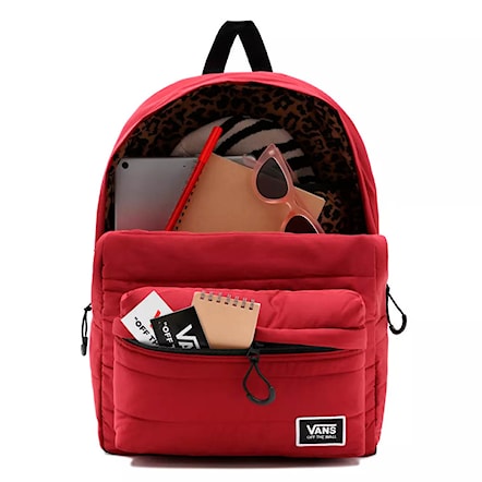 Backpack Vans Puffed Up pomegranate 2021 - 3