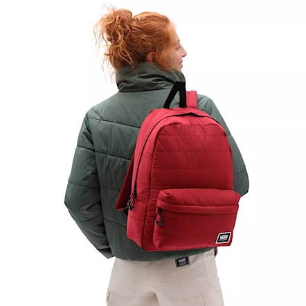 Backpack Vans Puffed Up pomegranate 2021 - 5