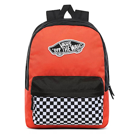 Backpack Vans Realm paprika/checkerboard 2020 - 1