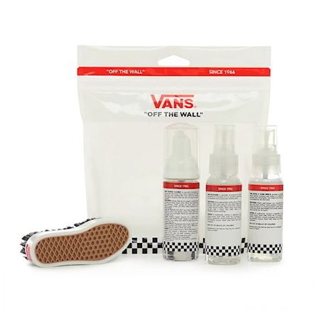 Zestaw do czyszczenia tenisówek Vans Shoe Care Travel Kit white - 3