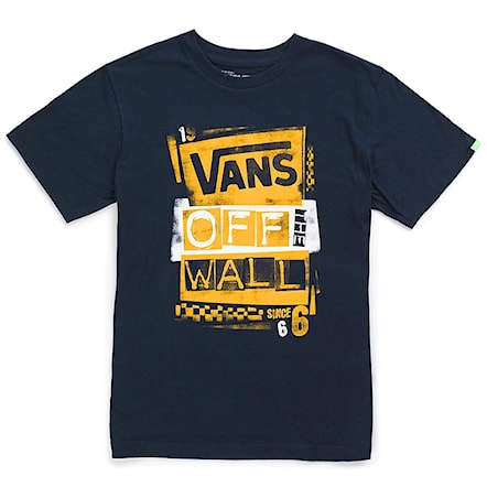 T-shirt Vans Stenciled Boys navy 2014 - 1