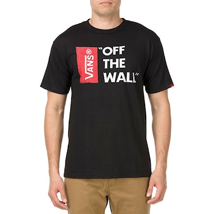 T-shirt Vans Vans Off The Wall black 2014 - 1