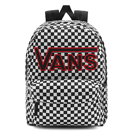 Backpack Vans Wms Realm Flying V black/checker 2022 - 1