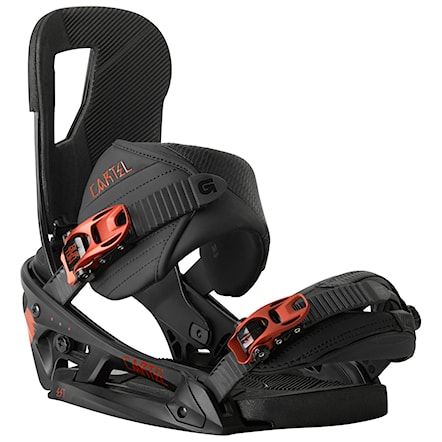 Wiązanie narciarskie Burton Cartel Est R. black/red 2014 - 1