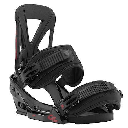 Wiązanie narciarskie Burton Custom Est black/red 2015 - 1