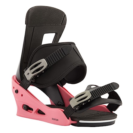 Snowboard Binding Burton Freestyle pink/black 2021 - 1