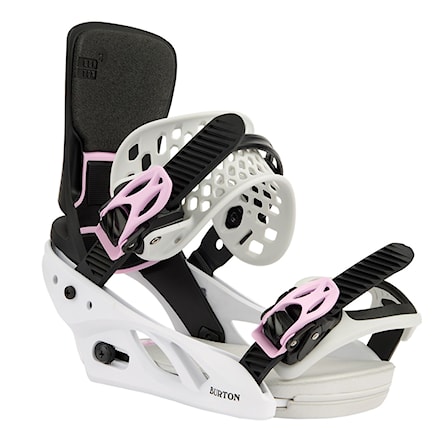Wiązanie snowboardowe Burton Lexa X black/white/roses 2022 - 1