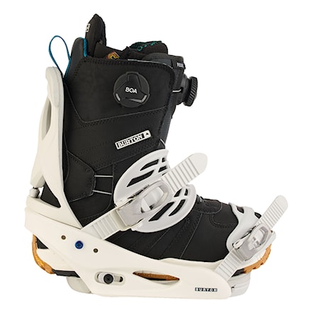 Viazanie na snowboard Burton Scribe stout white 2024 - 5