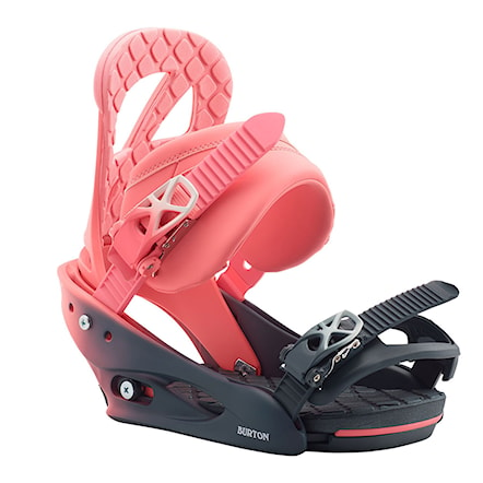 Snowboard Binding Burton Stiletto pink fade 2020 - 1