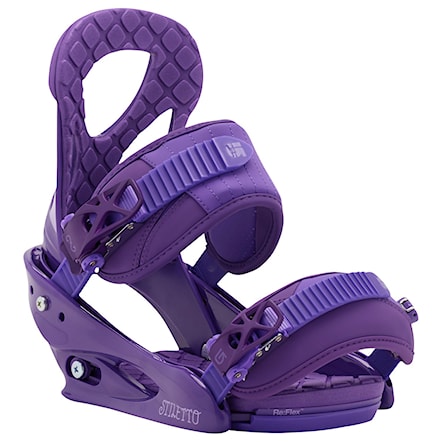 Ski Binding Burton Stiletto purple Snowboard Zezula