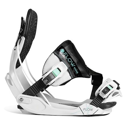Wiązanie snowboardowe Flow Minx Hybrid grey/aqua 2019 - 1