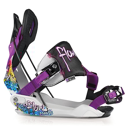 Ski Binding Flow Minx-Se white/purple | Snowboard Zezula